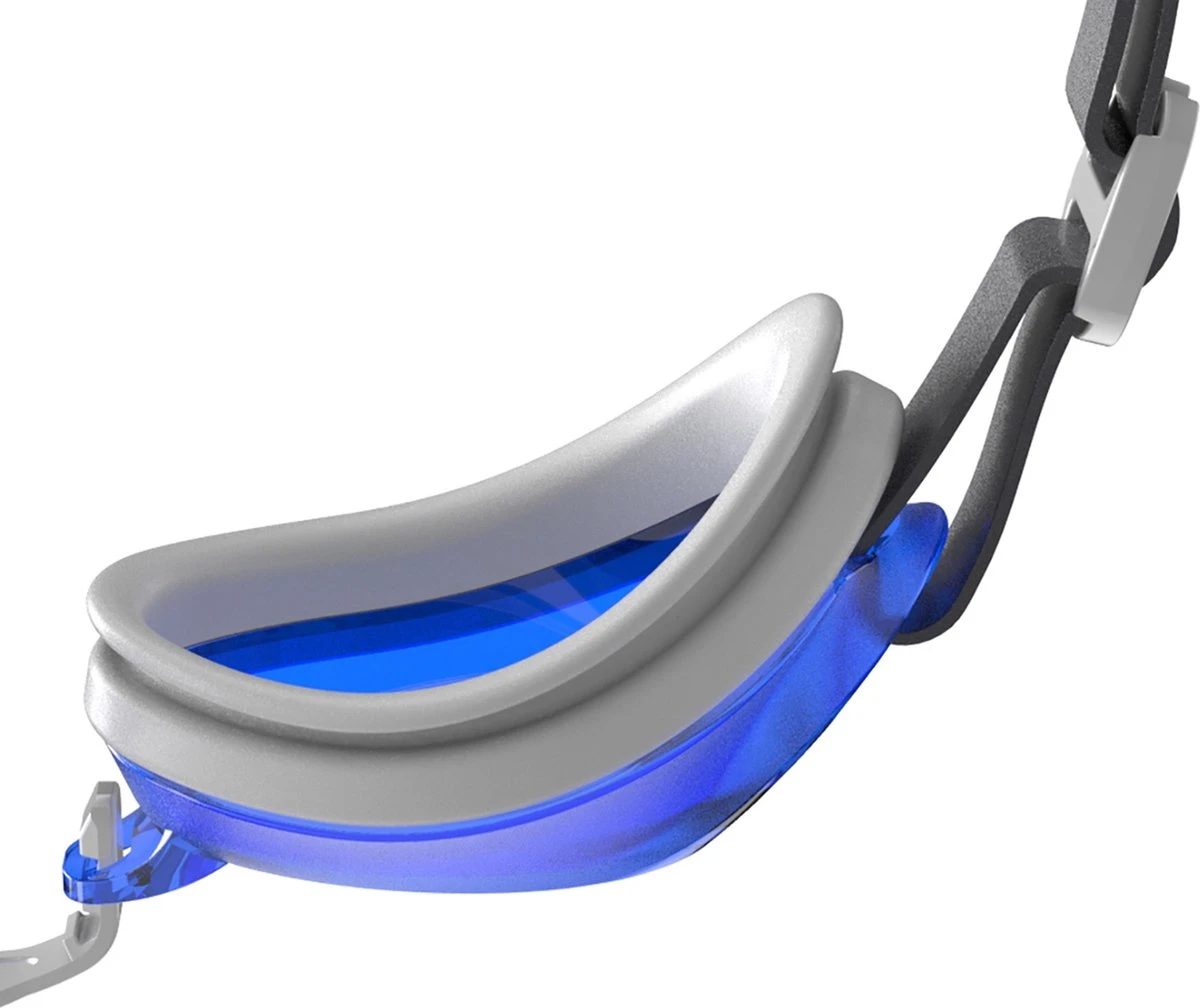 Speedo Jet Zwembril Unisex - Blauw / Wit - One Size 4 Speedo Jet Zwembril Unisex - Blauw / Wit - One Size - Afbeelding 2