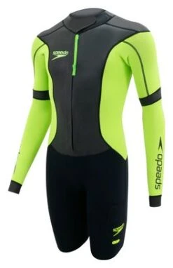 Speedo Swimrun Fullsuit Zwart Geel