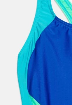 Speedo Girls Colourblock Spiritback - Badpak - Blue/Green -Speedo 17d525fe6fad44d19e242e961bc825eb