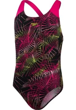 Speedo Digi Plmt Spbk - Badpak - Schwarz Pink