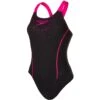 Speedo Women's Gala Logo Medalist - Black/electric Pink