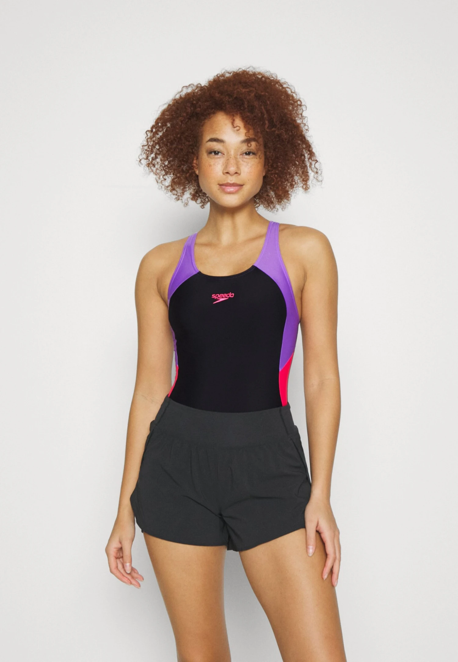 Speedo Colbl - Badpak - Black/Miami Lilac/Rasberry Fil 3 Speedo Colbl - Badpak - Black/Miami Lilac/Rasberry Fil