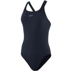 Speedo Women's Essential Endurance+ Medalist Swimsuit - True Navy