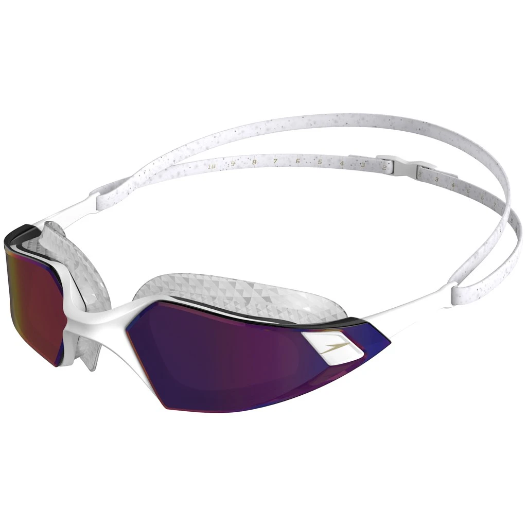 Speedo Aquapulse Pro Mirror White/Clear/Purple Gold Swimming Goggle 3 Speedo Aquapulse Pro Mirror White/Clear/Purple Gold Swimming Goggle