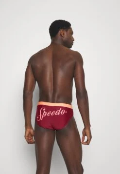 Speedo Logo - Zwemslips - Oxblood/Soft Coral
