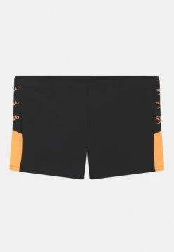Speedo Boom Logo Splice- Zwemshorts - Black/Papaya Punch