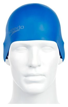 Speedo Silicone Swim Cap Blauw 5 Speedo Silicone Swim Cap Blauw - Afbeelding 3