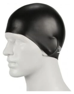 Speedo Junior MOULDED Cap Black
