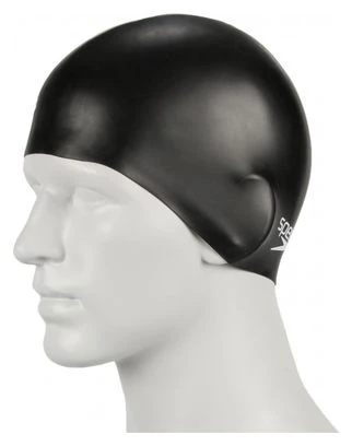 Speedo Junior MOULDED Cap Black 3 Speedo Junior MOULDED Cap Black