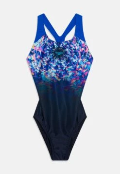 Speedo Girls Digital Placement Splashback - Badpak - Navy/Blue
