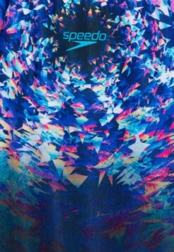 Speedo Girls Digital Placement Splashback - Badpak - Navy/Blue -Speedo 6a2f50eaa3bf40f1915bf2c31a1f3a04