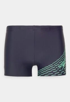 Speedo Mens Medley Logo Aquashort - Zwemshorts - Navy/Green -Speedo 6b4252dbb3074bf2a81fd22d466943d4