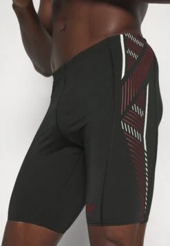 Speedo Tech Jam - Zwemshorts - Black/Fed Red/White -Speedo 8e8c77b2083e4bf78ab9a497c57403b5