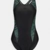Speedo Shaping Laneback - Badpak - Kinetic Black/Dark Rainforest 1 Speedo Shaping Laneback - Badpak - Kinetic Black/Dark Rainforest -Speedo 964b95faa2ad42d8b6f96075291848b6