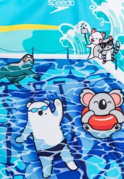 Speedo Digi- Badpak - Azure/Giallo Yellow/New Turqoise/Coba -Speedo b07b281fc18e458a84da8fe4019014fd