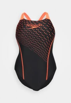 Speedo Medley Logo - Badpak - Black/Siren Red -Speedo b169d9f711784f60afc6f791d501535e