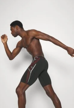 Speedo Tech Jam - Zwemshorts - Black/Fed Red/White -Speedo b43312d72b8b4b498b57c91df96b29ec