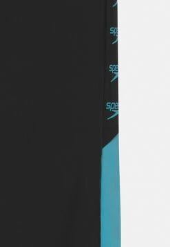 Speedo Boom Logo Splice - Zwemshorts - Black/Light Adriatic -Speedo b52cc14f4b9e4ae29982401ca9d538f7