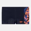 Speedo Boys Hyper Boom Panel Aqua - Zwemshorts - Blue/Orange
