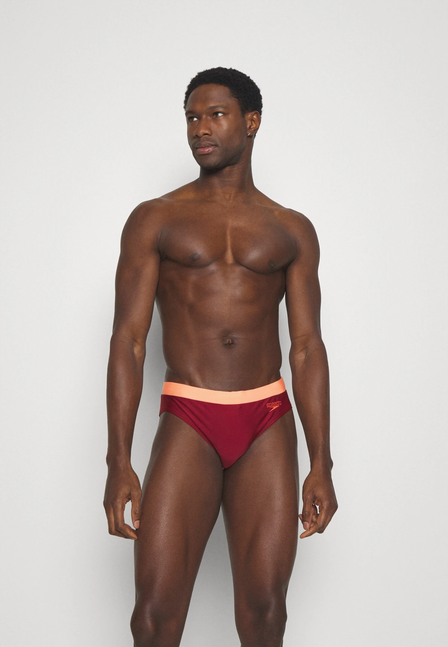 Speedo Logo - Zwemslips - Oxblood/Soft Coral 4 Speedo Logo - Zwemslips - Oxblood/Soft Coral - Afbeelding 2