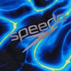 Speedo Allover Digital Powerback Badpak - Black/True Navy/Cobalt Pop/Hypersonic Blue/Green Glow/Lemon Drizzle -Speedo speedo allover digital powerback bathing suit black true navy cobalt pop hypersonic blue green glow lemon drizzle 10 1516612