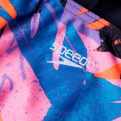 Speedo Allover Pulseback Kids Bathing Suit - True Navy/siren Red/miami Lilac/poo/pink Splash -Speedo speedo allover pulseback kids bathing suit true navy siren red miami lilac poo pink splash 10 1301745