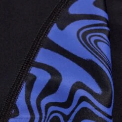 Speedo Allover V-Cut Aquashort - Black/chroma Blue -Speedo speedo allover v cut aquashort black chroma blue 1 1427271