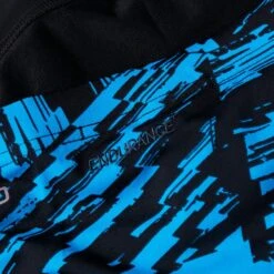 Speedo Allover V-Cut Aquashort - Black/pool -Speedo speedo allover v cut aquashort black pool 1 1301761