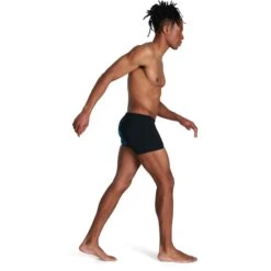 Speedo Allover V-Cut Aquashort - Black/pool -Speedo speedo allover v cut aquashort black pool 6 1301766