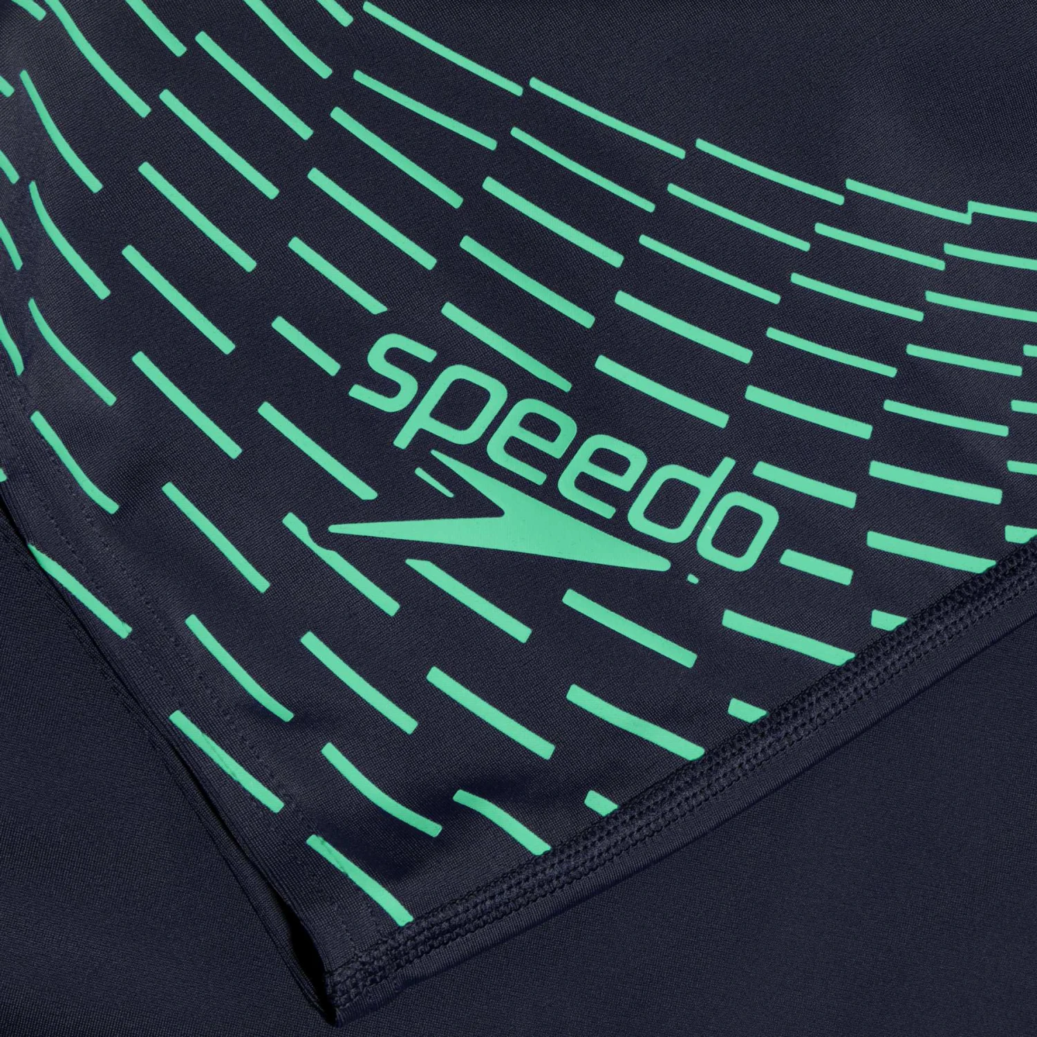 Speedo Medley Logo Zwemjammer Jongens - True Navy/Green Glow 11 Speedo Medley Logo Zwemjammer Jongens - True Navy/Green Glow - Afbeelding 9