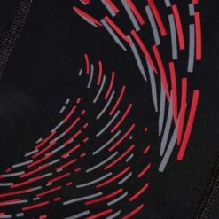 Speedo Plastisol Placement Zwemshort Jongens - Black/Fed Red/Dapple Grey -Speedo speedo boys plastisol placement aquashort black fed red dapple grey 9 1515621