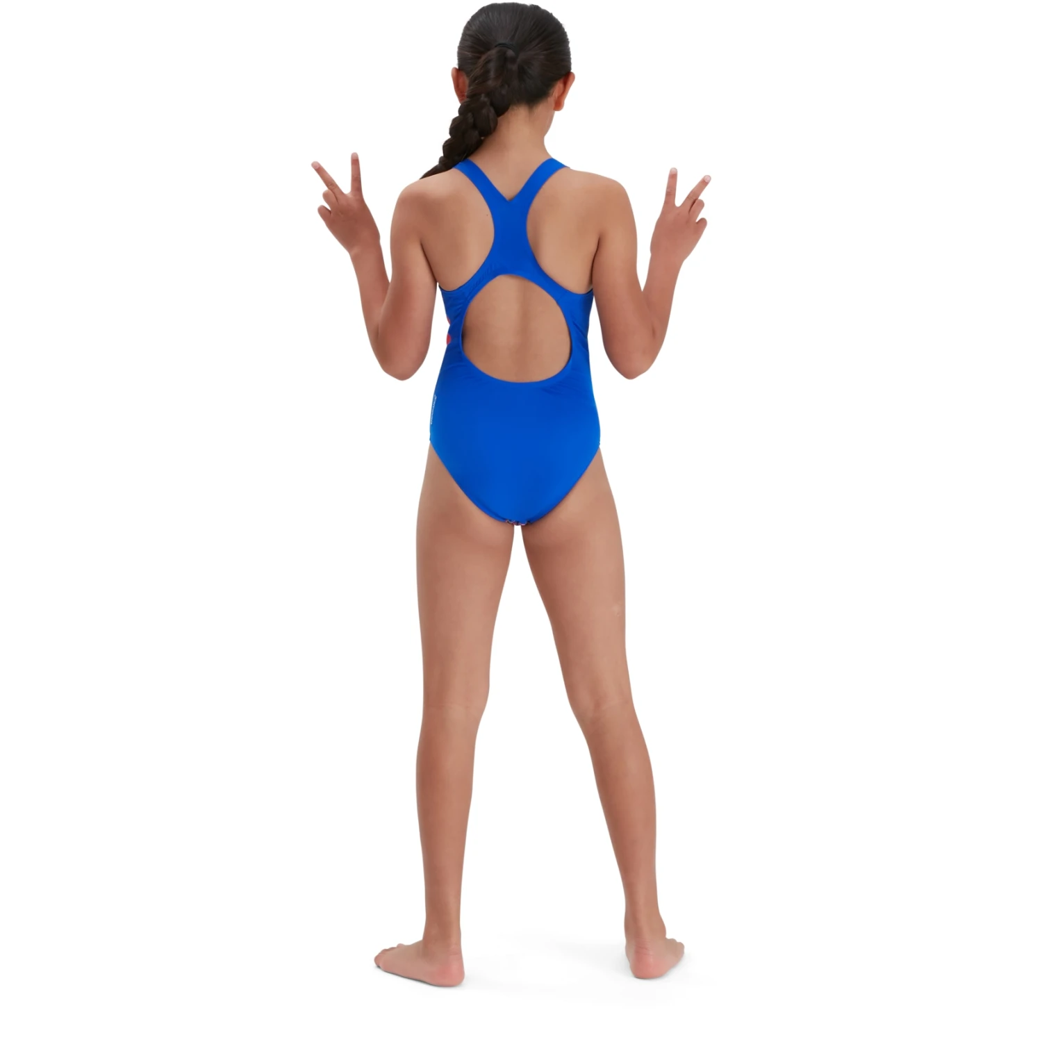 Speedo Digital Placement Medalist Badpak Kinder - Bubble Blue Flame/electric Pink 5 Speedo Digital Placement Medalist Badpak Kinder - Bubble Blue Flame/electric Pink - Afbeelding 3