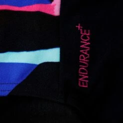 Speedo Digital Placement Splashback Meisjes Badpak - Black/electric Pink/pool/blue Flame -Speedo speedo digital placement splashback kids bathing suit black electric pink pool blue flame 1 1302017