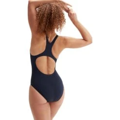 Speedo Digital Printed Medalist Badpak - True Navy/True Cobalt/Electric Pink/Hypersonic Blue -Speedo speedo digital printed medalist bathing suit true navy true cobalt electric pink hypersonic blue 7 1516597