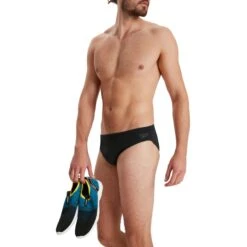 Speedo ECO Endurance + 7cm Zwemslip - Zwart -Speedo speedo eco endurance plus 7cm swim briefs black 1 1427222