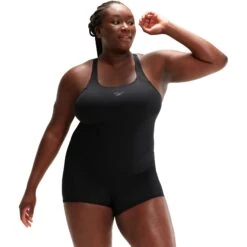 Speedo ECO Endurance+ Legsuit Dames - Zwart -Speedo speedo eco endurance plus legsuit womens black 11 1425488