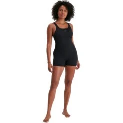Speedo ECO Endurance+ Legsuit Dames - Zwart -Speedo speedo eco endurance plus legsuit womens black 7 1425484