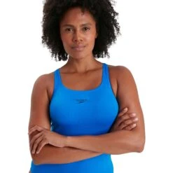 Speedo ECO Endurance+ Medalist Badpak - Bondi Blue -Speedo speedo eco endurance plus medalist bathing suit bondi blue 9 1424004