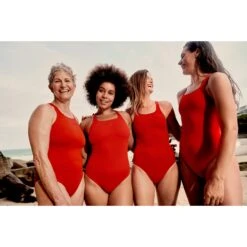 Speedo ECO Endurance+ Medalist Badpak - Fed Red -Speedo speedo eco endurance plus medalist bathing suit fed red 4 1424017