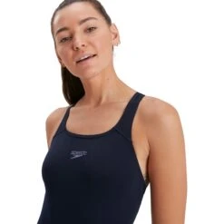 Speedo ECO Endurance+ Medalist Badpak - True Navy 20 Speedo ECO Endurance+ Medalist Badpak - True Navy -Speedo speedo eco endurance plus medalist bathing suit true navy 1 1424033
