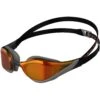Speedo Fastskin Pure Focus Mirror Goggles - Black/orangegold -Speedo speedo fastskin pure focus mirror goggles black orangegold 965324