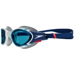 Speedo Futura Biofuse Flexiseal Zwembril - Ammonite Blue/white/red/blue -Speedo speedo futura biofuse flexiseal swimming goggles ammonite blue white red blue 7 1429388