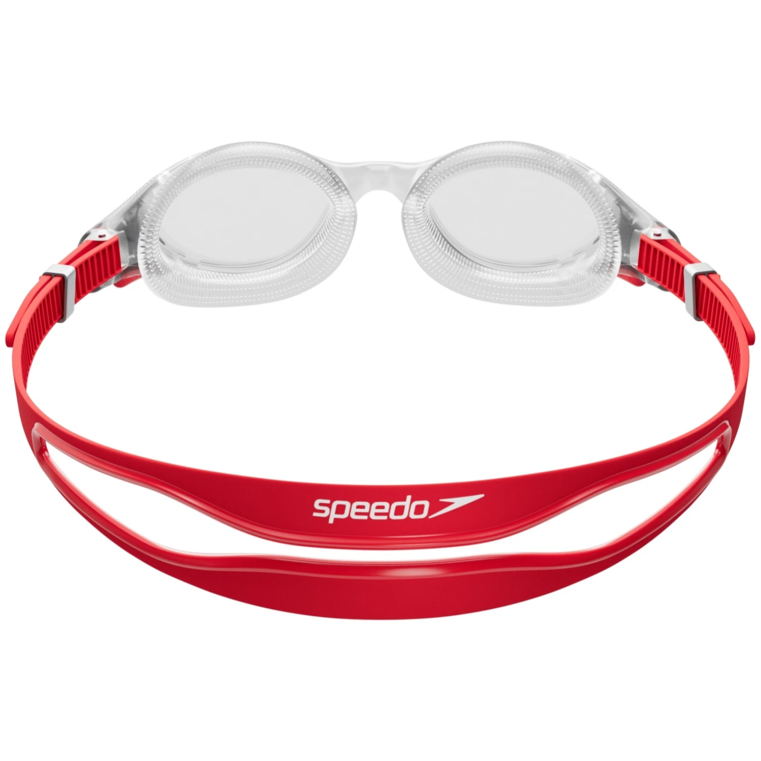 Speedo Futura Biofuse Flexiseal Zwembril - Fed Red/silver/clear 4 Speedo Futura Biofuse Flexiseal Zwembril - Fed Red/silver/clear - Afbeelding 2