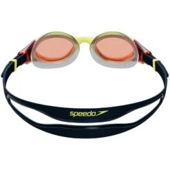 Speedo Fastskin Hyper Elite Mirror Junior Zwembril - Ammonite Blue/silver/fire Gold -Speedo speedo futura biofuse flexiseal swimming goggles true navy hyper orange 1 1429424 1