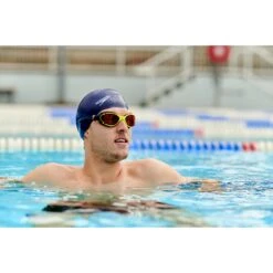 Speedo Futura Biofuse Flexiseal Zwembril - True Navy/hyper/orange -Speedo speedo futura biofuse flexiseal swimming goggles true navy hyper orange 2 1429425