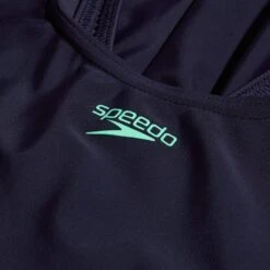 Speedo Placement Muscleback Meisjes Badpak - True Navy/Green Glow/Fluo Arctic 7 Speedo Placement Muscleback Meisjes Badpak - True Navy/Green Glow/Fluo Arctic -Speedo speedo girls placement muscleback bathing suit true navy green glow fluo arctic 3 1515784