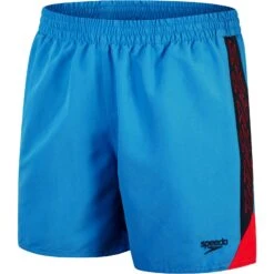 Speedo Hyper Boom Splice 16" Zwembroek - Beach Blue/true Navy/fed Red