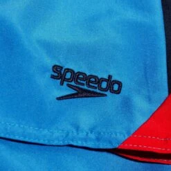 Speedo Hyper Boom Splice 16" Zwembroek - Beach Blue/true Navy/fed Red -Speedo speedo hyper boom splice 16 watershort beach blue true navy fed red 9 1428594