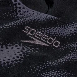 Speedo HyperBoom Placement Muscleback Badpak - Black/dove Grey -Speedo speedo hyperboom placement muscleback bathing suit black dove grey 9 1424311