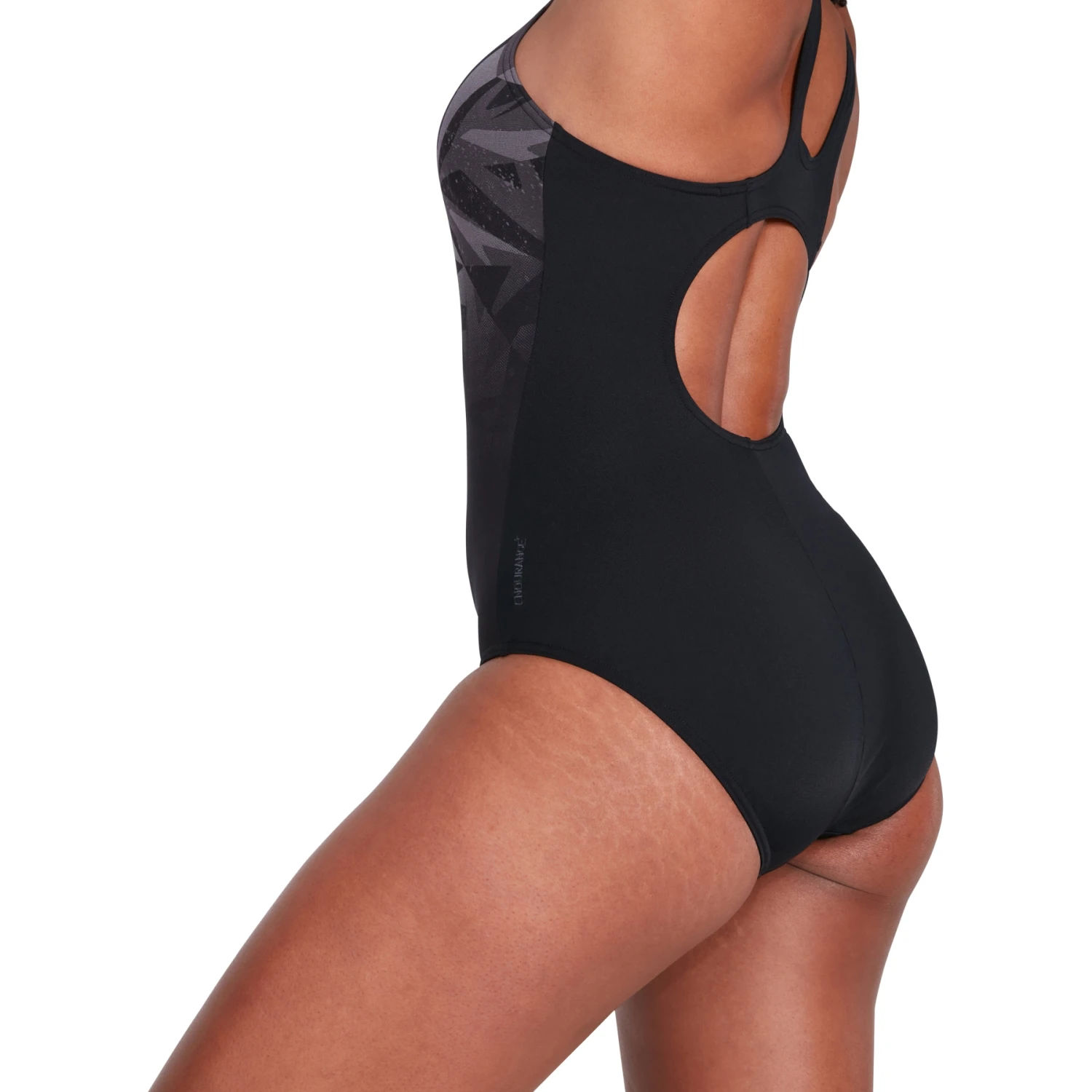 Speedo Hyperboom Placement Muscleback Bathing Suit - Black/oxid Grey/usa Charcoal 7 Speedo Hyperboom Placement Muscleback Bathing Suit - Black/oxid Grey/usa Charcoal - Afbeelding 5